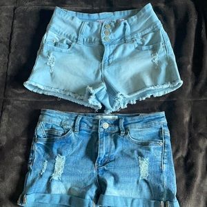 2 for $20 jean shorts